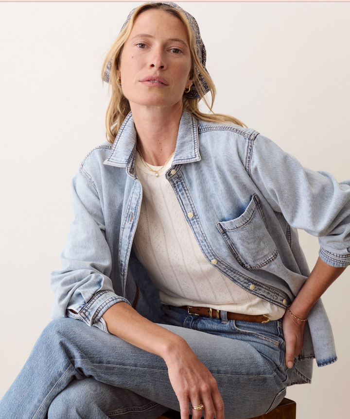 Jane Relaxed Denim Shirt