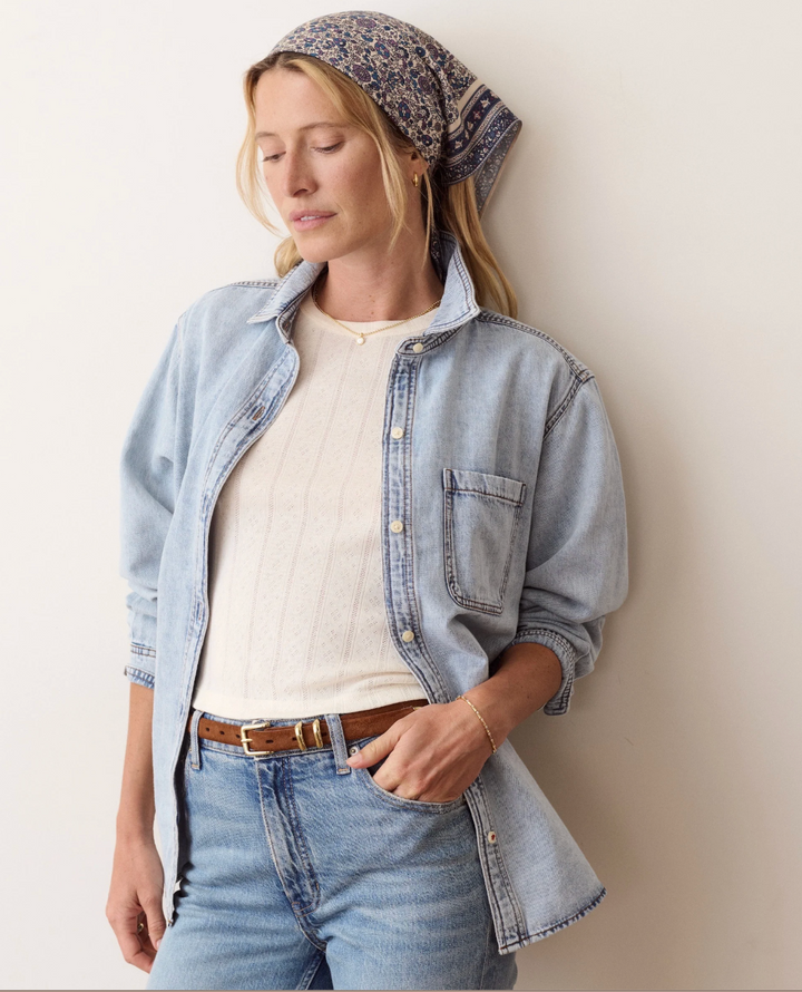Jane Relaxed Denim Shirt