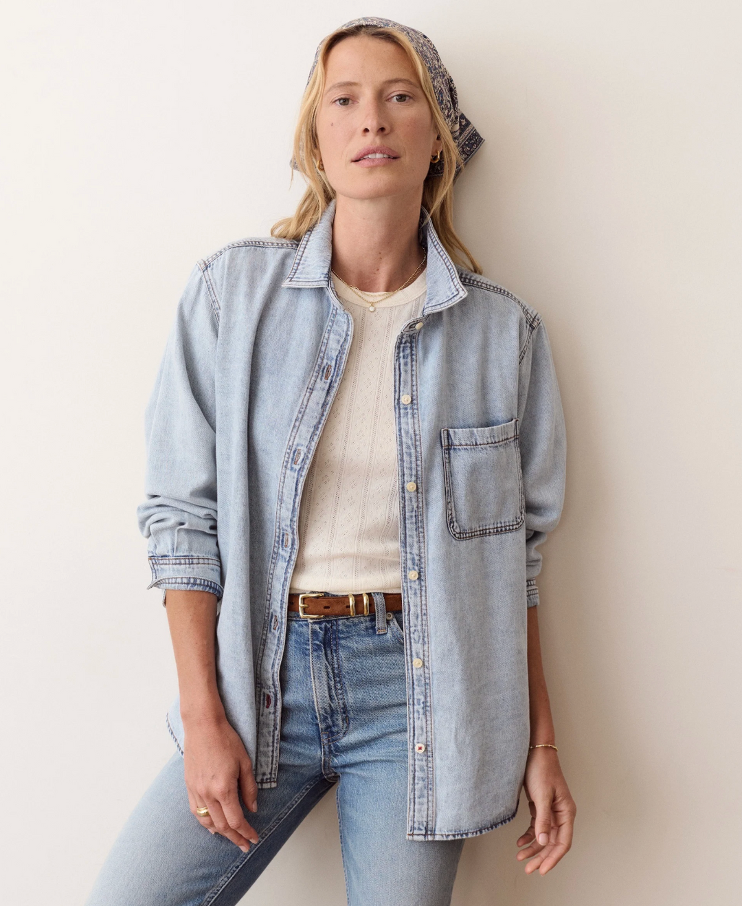 Jane Relaxed Denim Shirt