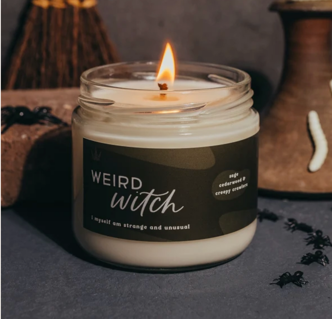 Weird Witch Candle
