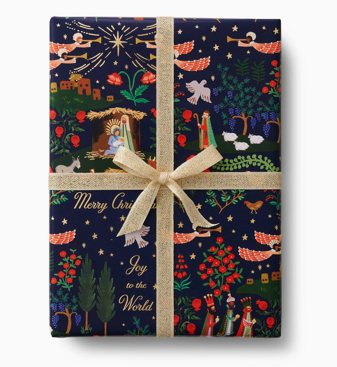Nativity Scene Continuous Wrapping Roll