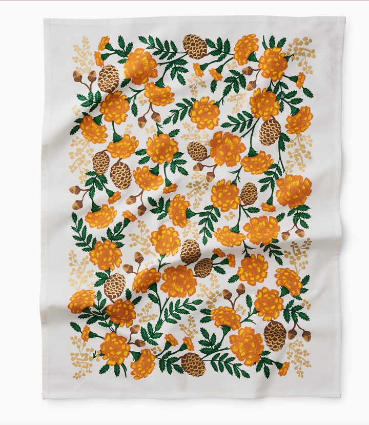 Grateful harvest Tea Towel