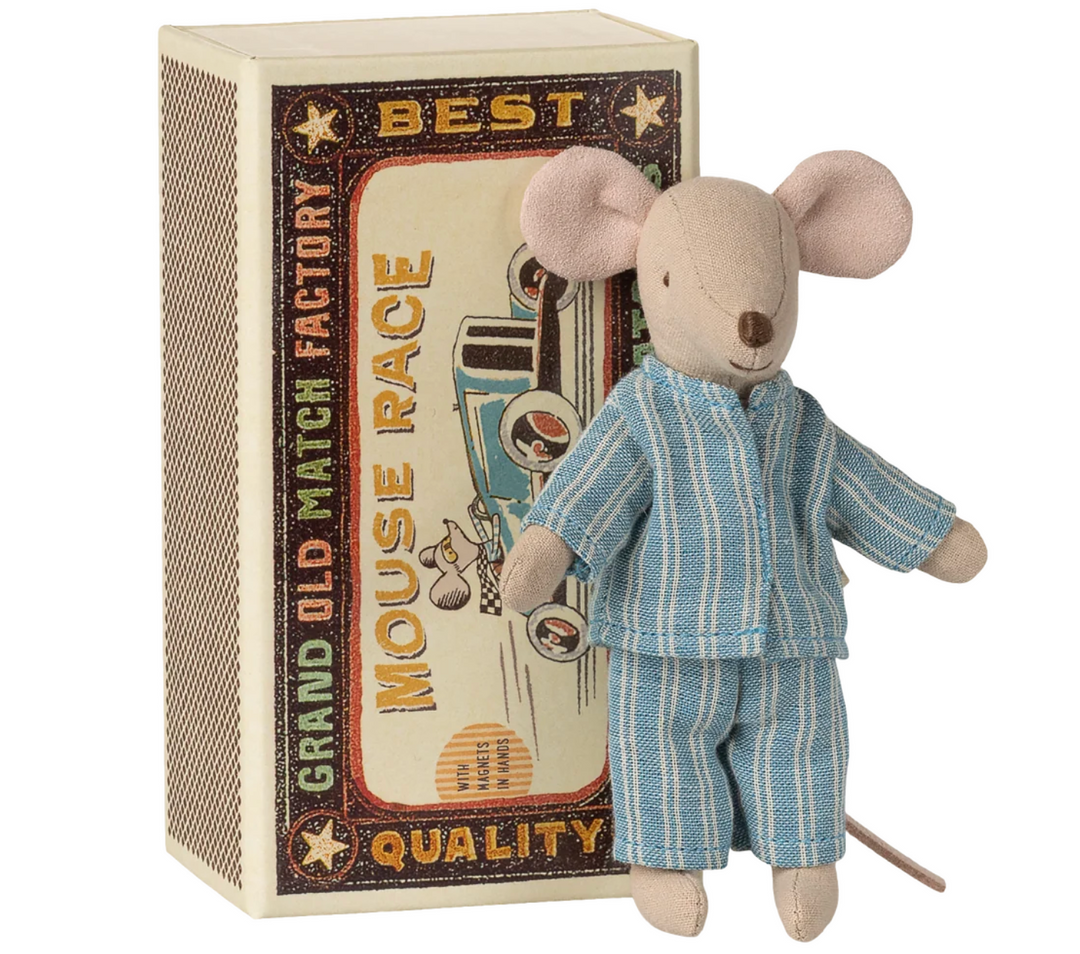 Big Brother Mouse in Matchbox in Blue