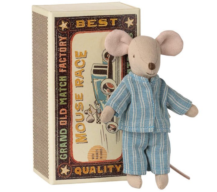 Big Brother Mouse in Matchbox in Blue