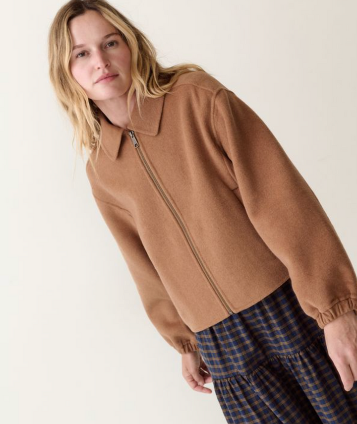 Margot Wool Jacket in Camel