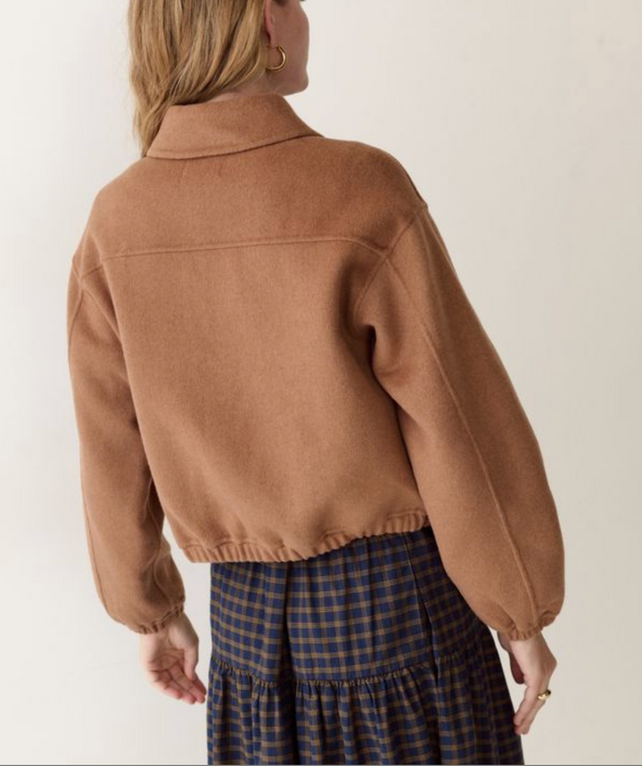 Margot Wool Jacket in Camel