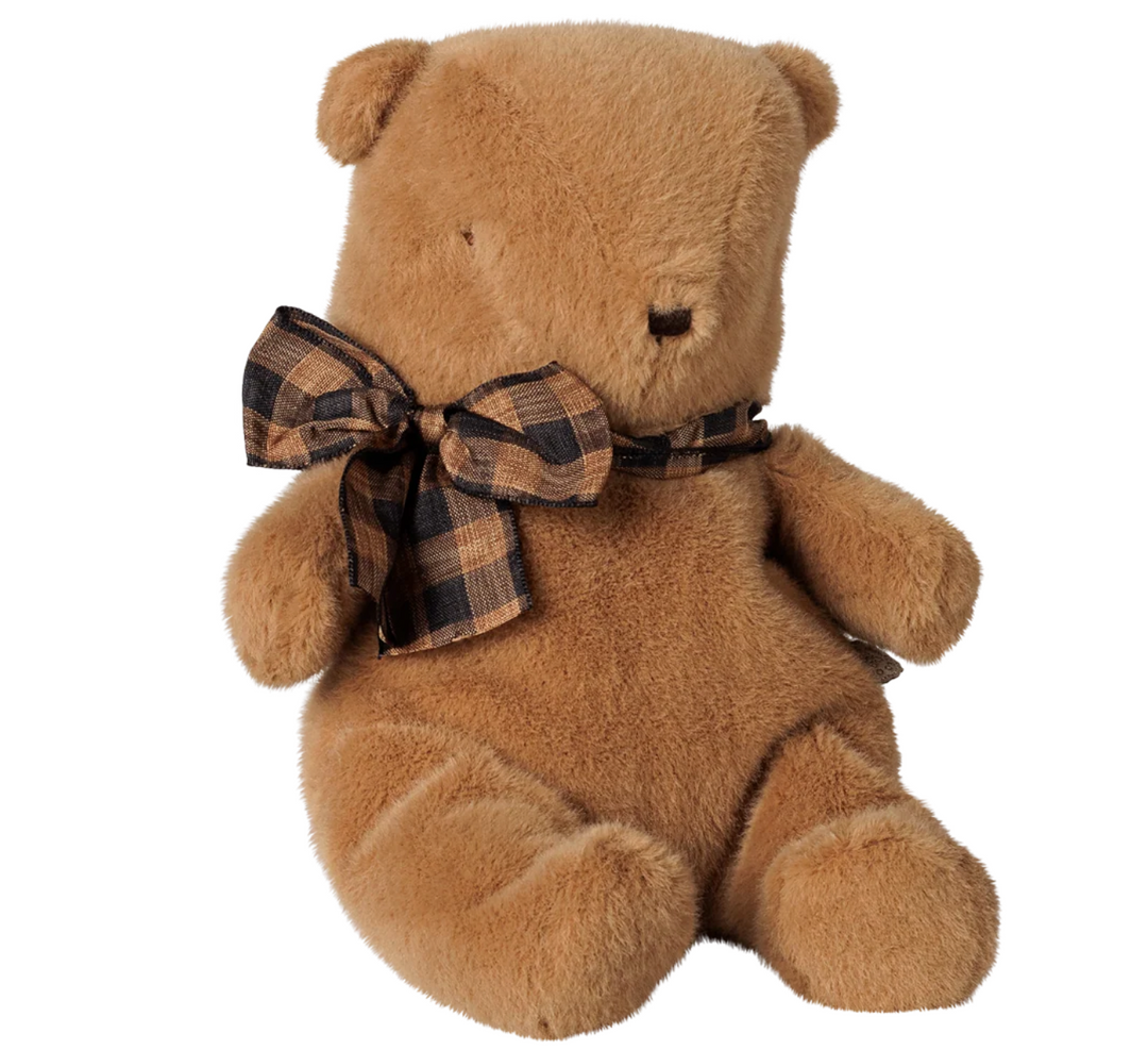 Teddy Bear Plush, Small, Mushroom