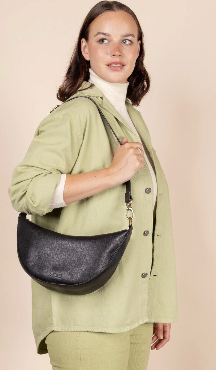 Leo Slouchy Leather Bag- 3 Colors