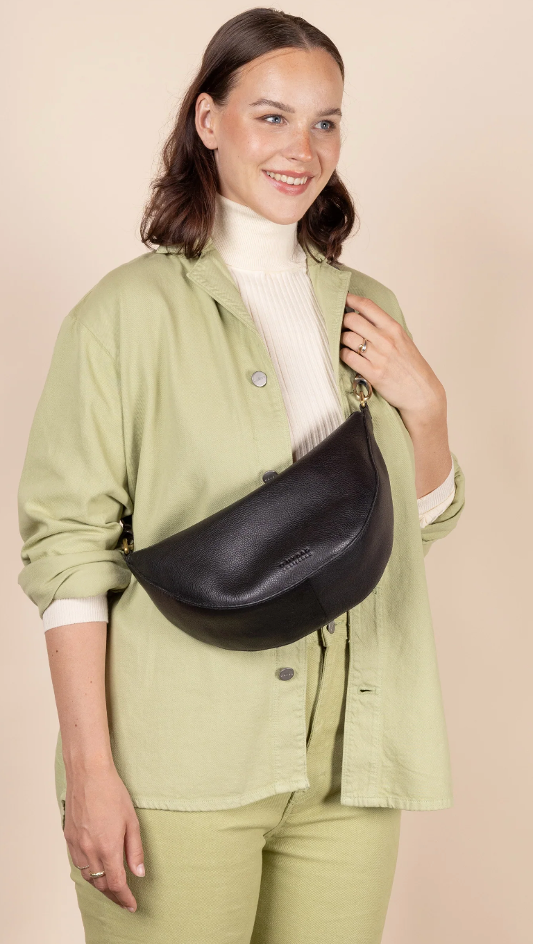 Leo Slouchy Leather Bag- 3 Colors