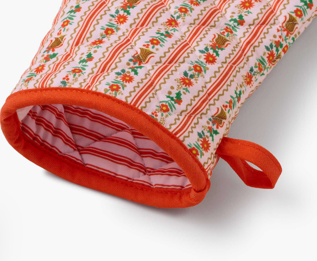 Holly Jolly Oven Mitt