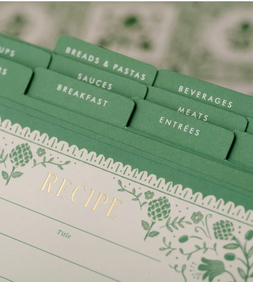 Artichoke Recipe Tin