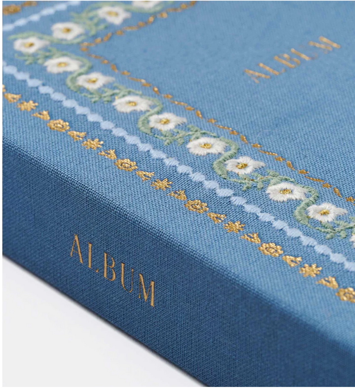 Delphine Embroidered Photo Album