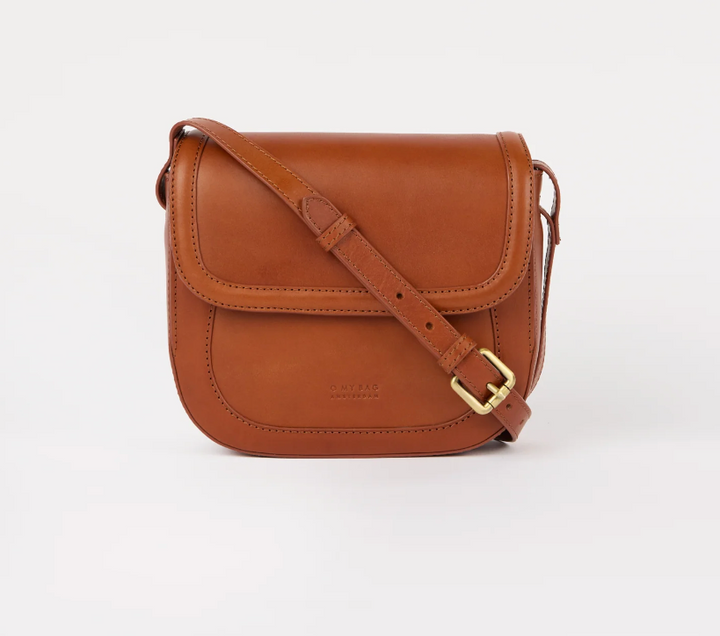 Nina Classic Leather in Dark Cherry or Cognac