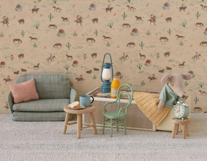 Vintage Chair, Mouse, Mint