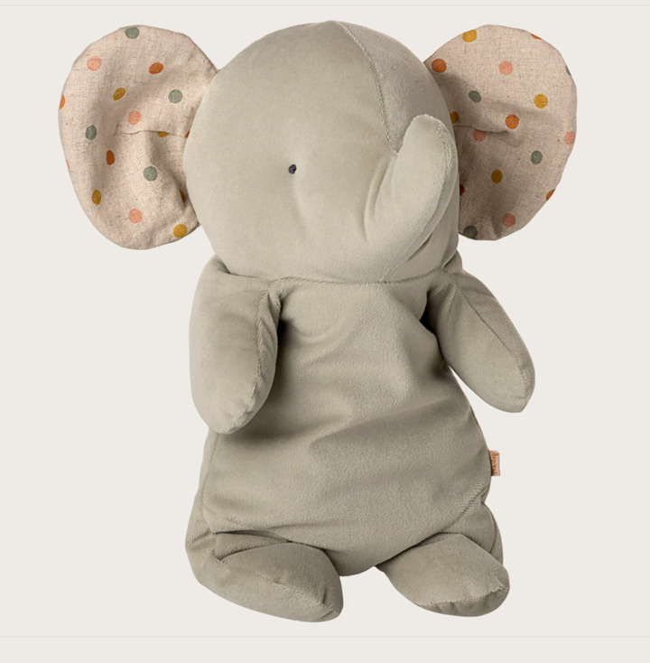 Safari Friends, Medium Elephant, Iron Grey