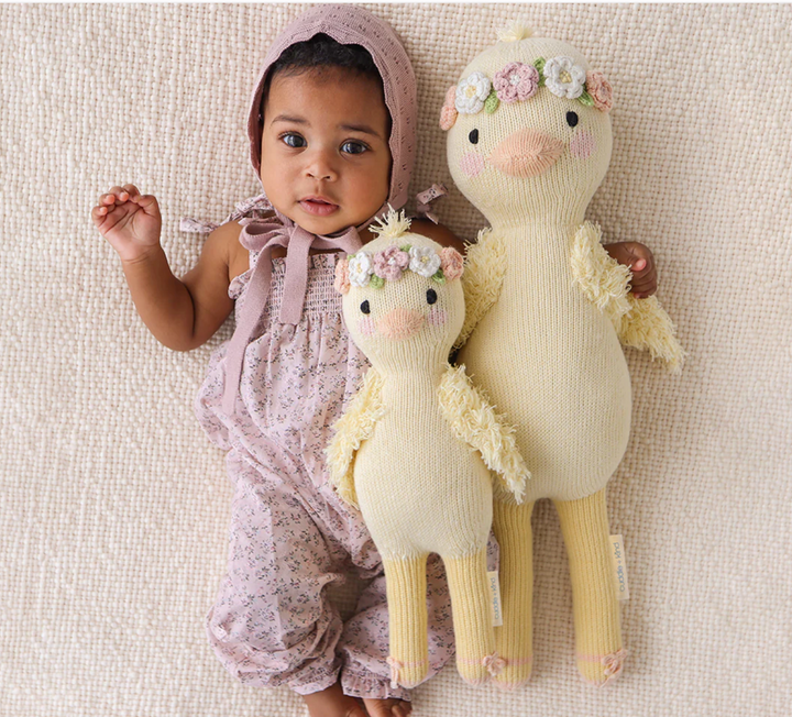 Little Flora the Duckling in Mauve