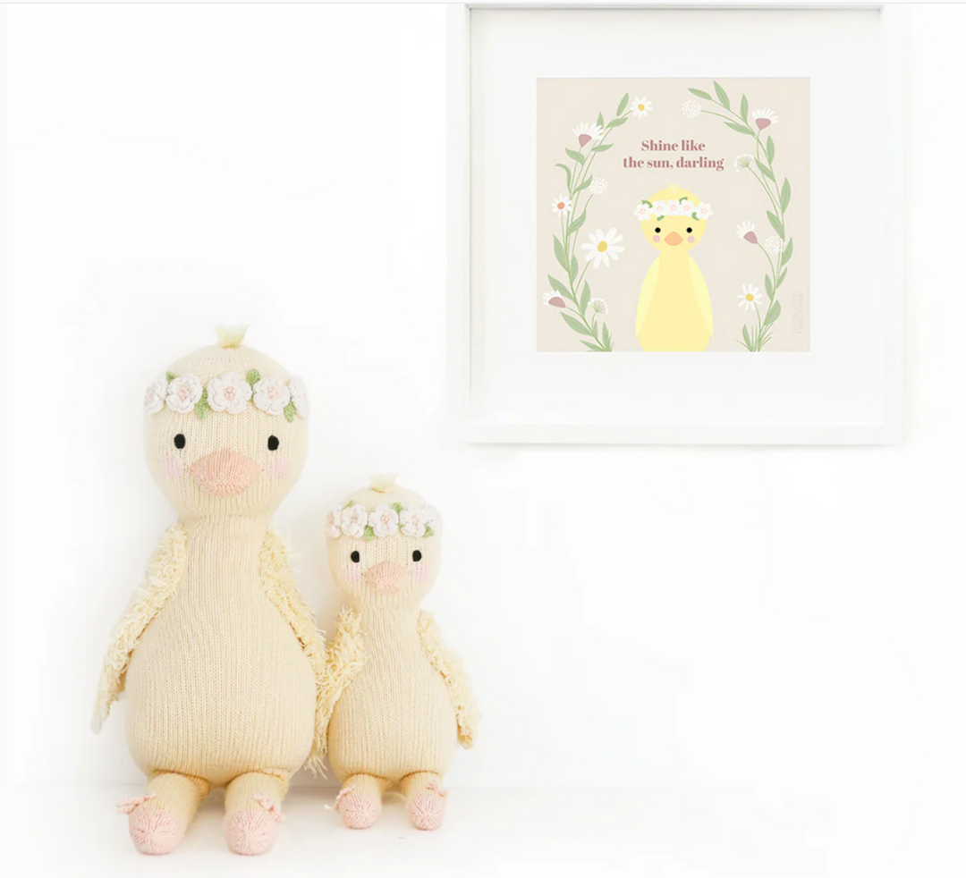 Little Flora the Duckling in Mauve