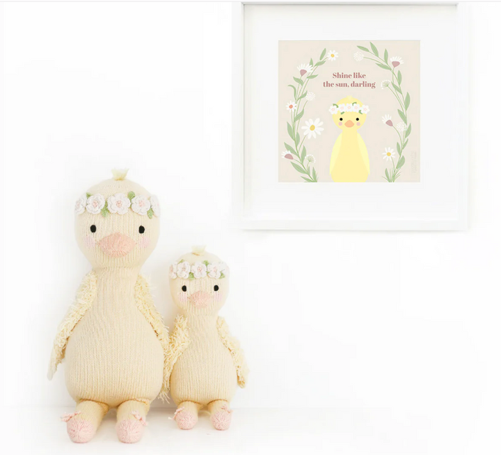 Little Flora the Duckling in Mauve