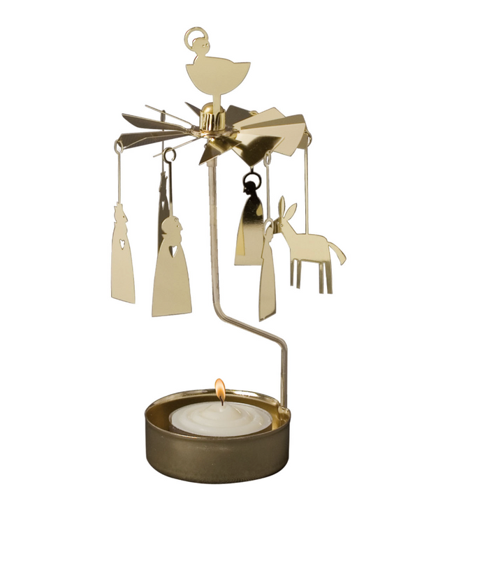 Rotary Candleholder, Nativity