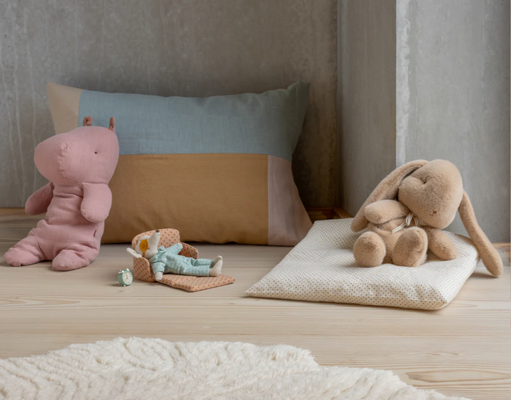 Bunny Plush, Medium, in Cream Peach