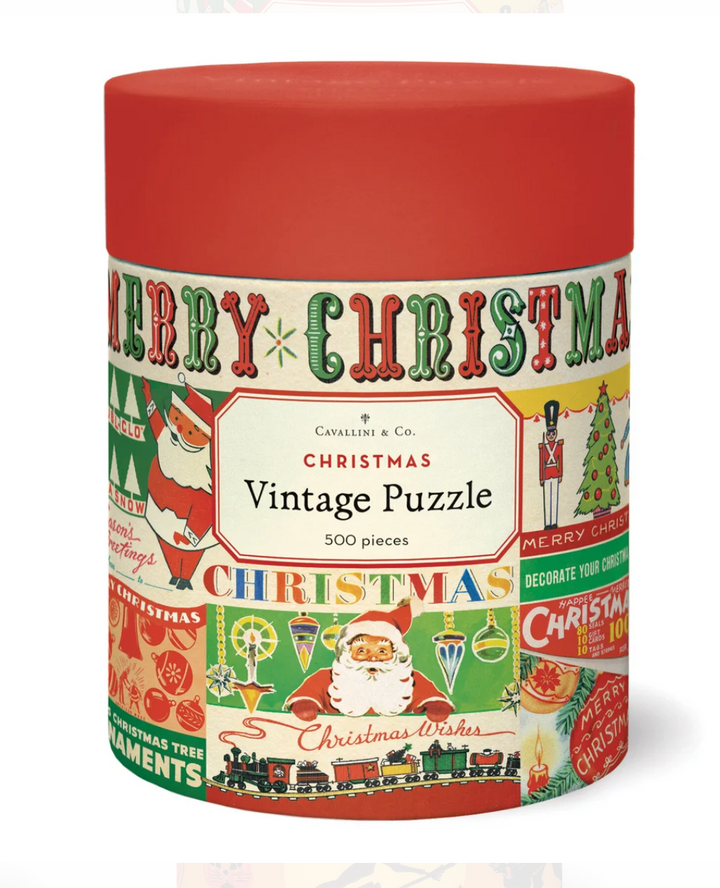Vintage Christmas 500 Piece Puzzle