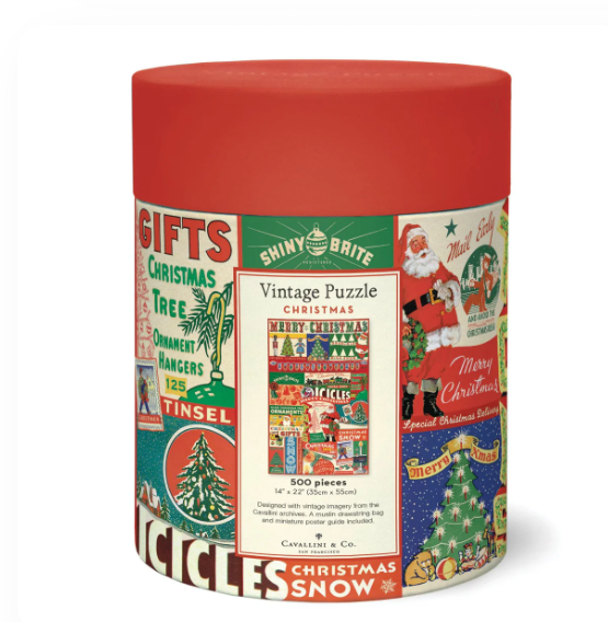 Vintage Christmas 500 Piece Puzzle