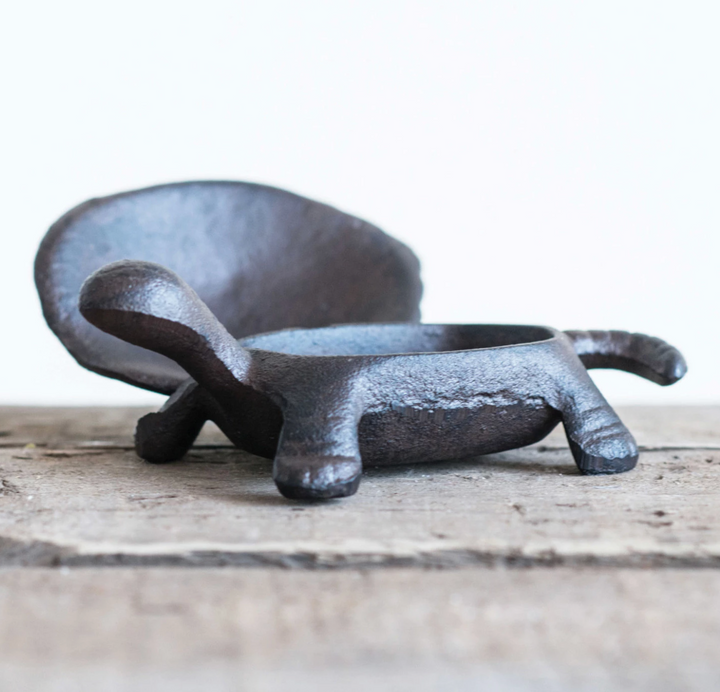 Decorative Cast Iron Turtle Key Box