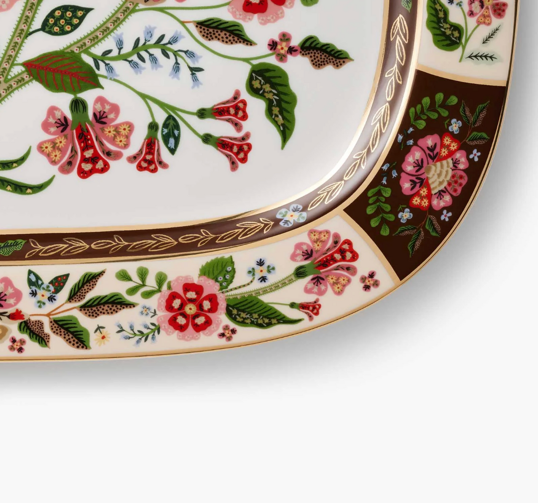 Gracie Large Porcelain Serving Platter