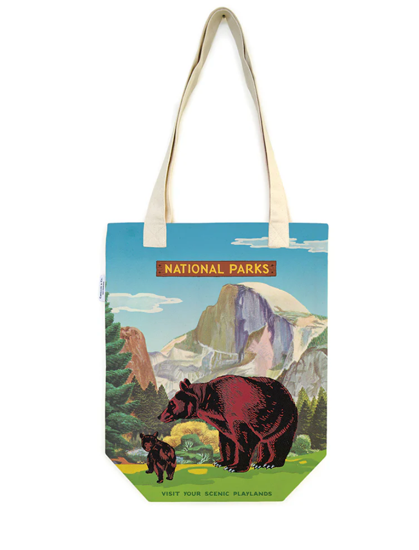 National Parks Bear Tote Bag