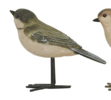Bird with Metal Feet, 4 Styles