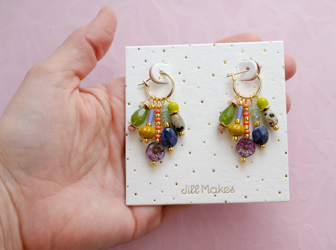 Quinn Charm Dangle Earrings
