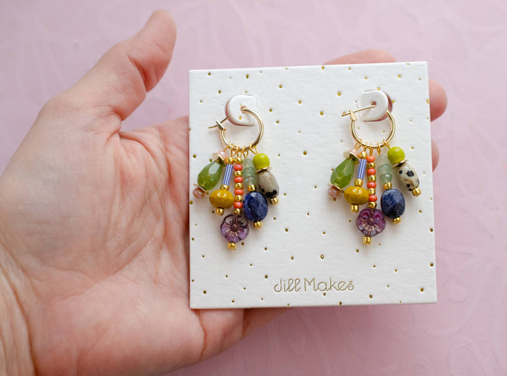 Quinn Charm Dangle Earrings