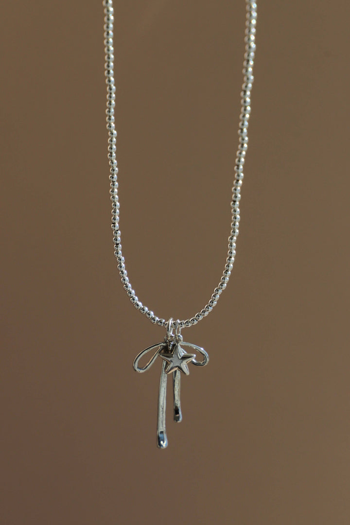 Silver Beaded Chain