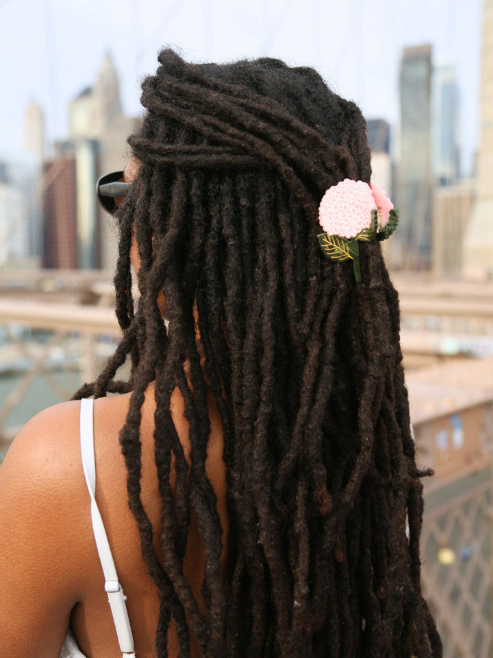 Hydrangea Hair Clip, 2 Colors