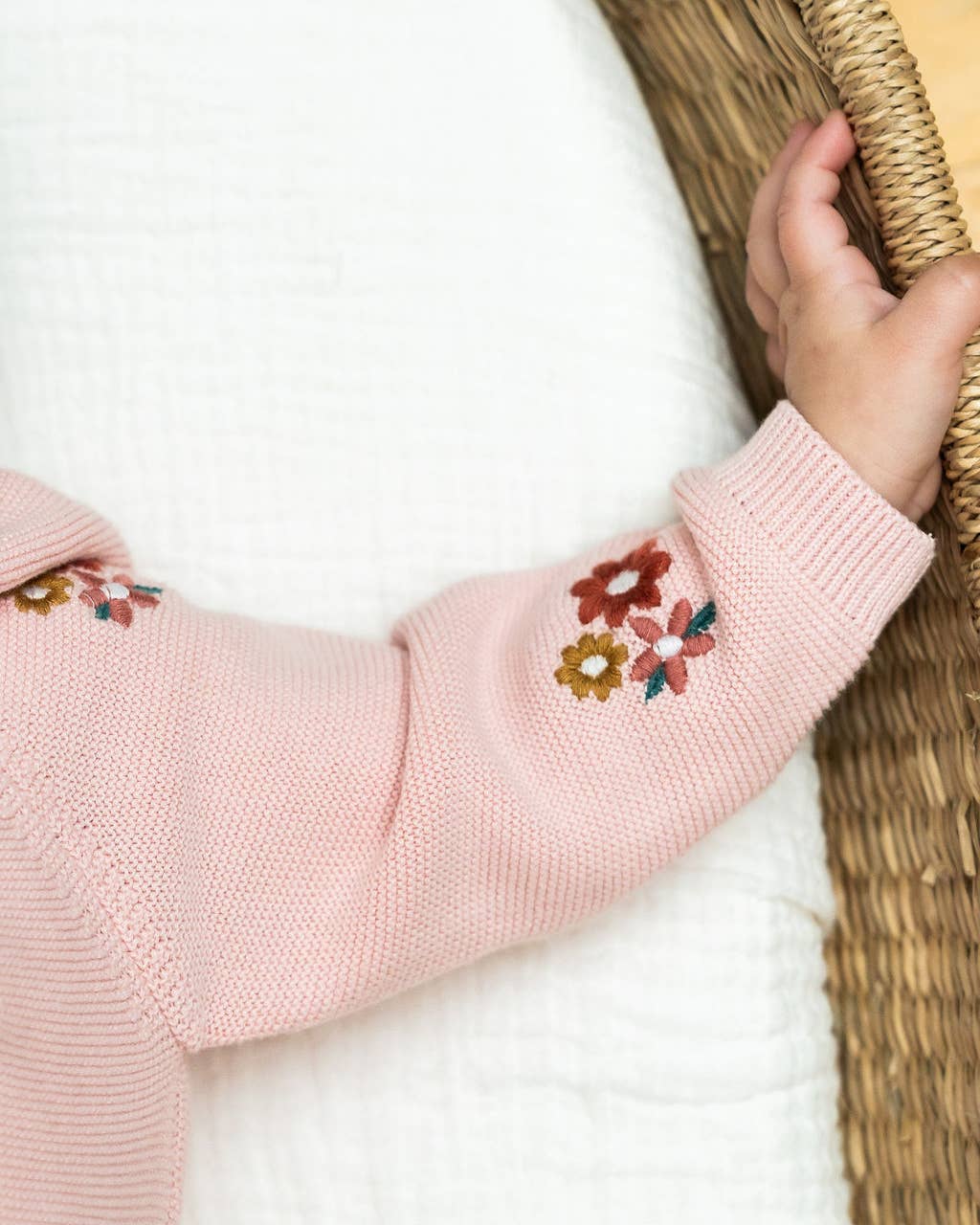 Floral Pink Baby Jumpsuit