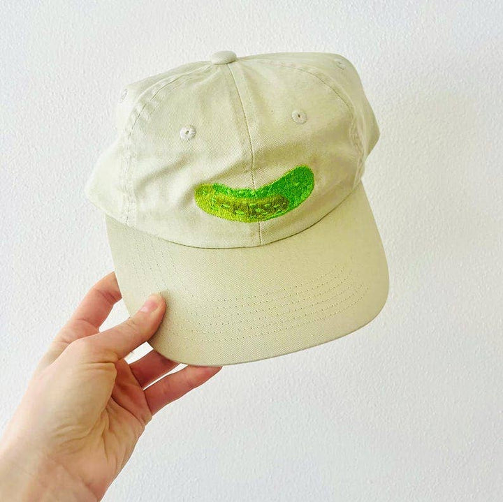 Embroidered Pickle Hat