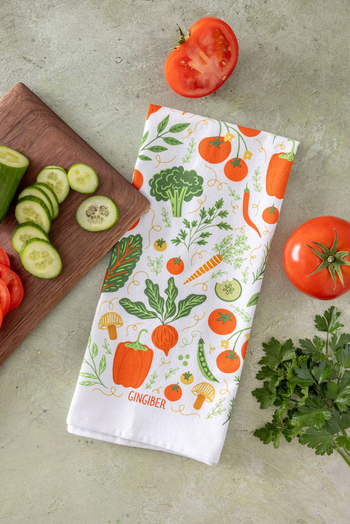 Veggie Tea Towel