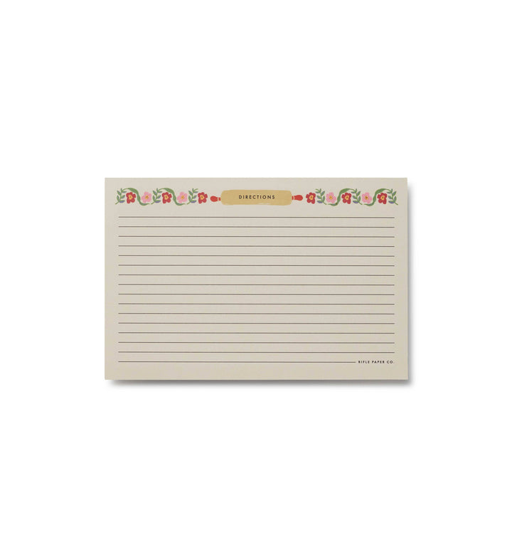 Pack of 12 Home Sweet Home Recipe Cards