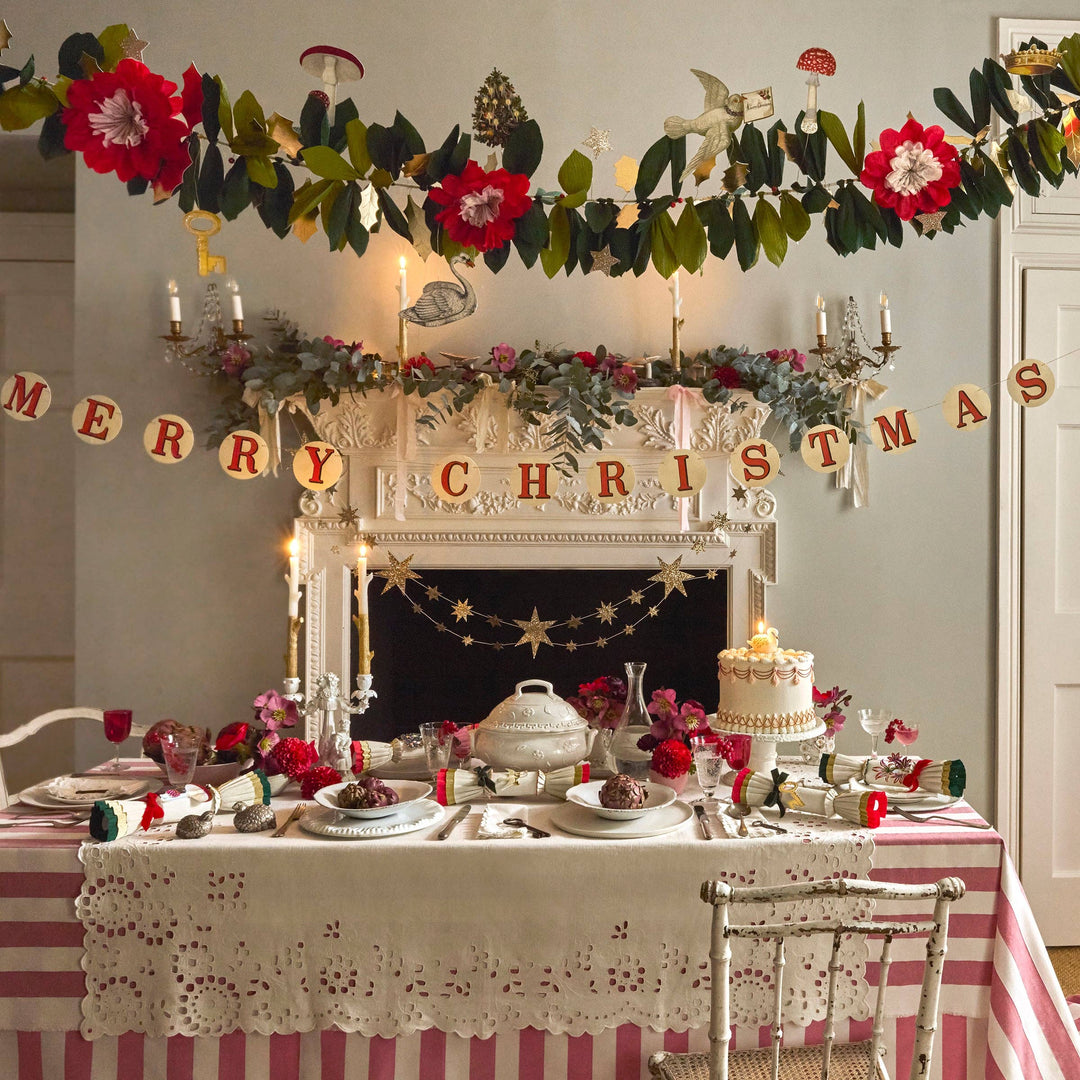 Meri Meri x John Derian Christmas Garland Set