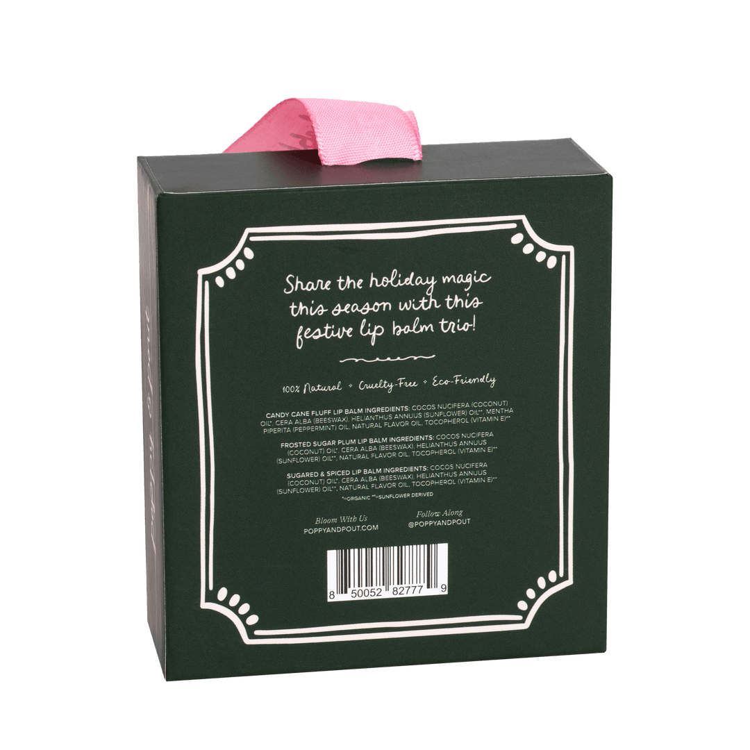 Limited Edition Holiday Lip Balm Trio