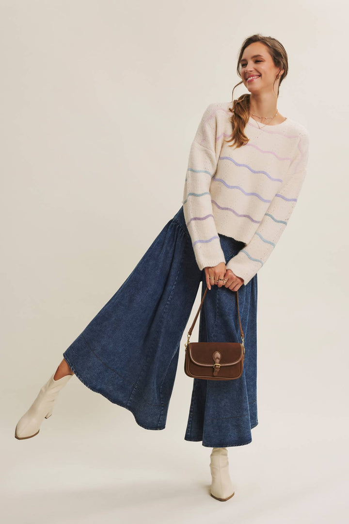 Ombre Wool Blend Sweater