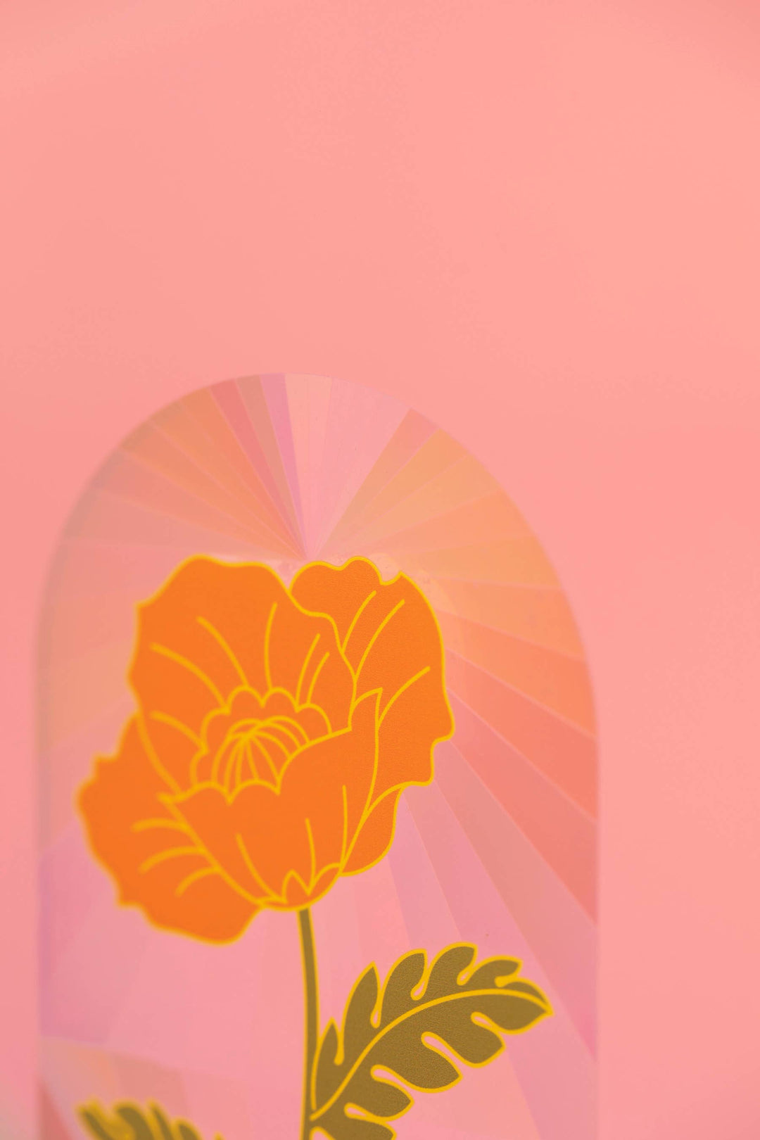 Sun Catcher Decal - Poppy
