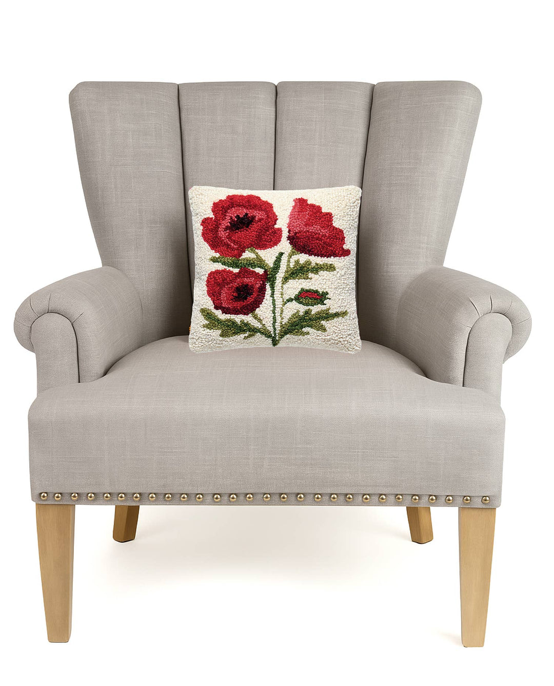 Poppies Hook Pillow
