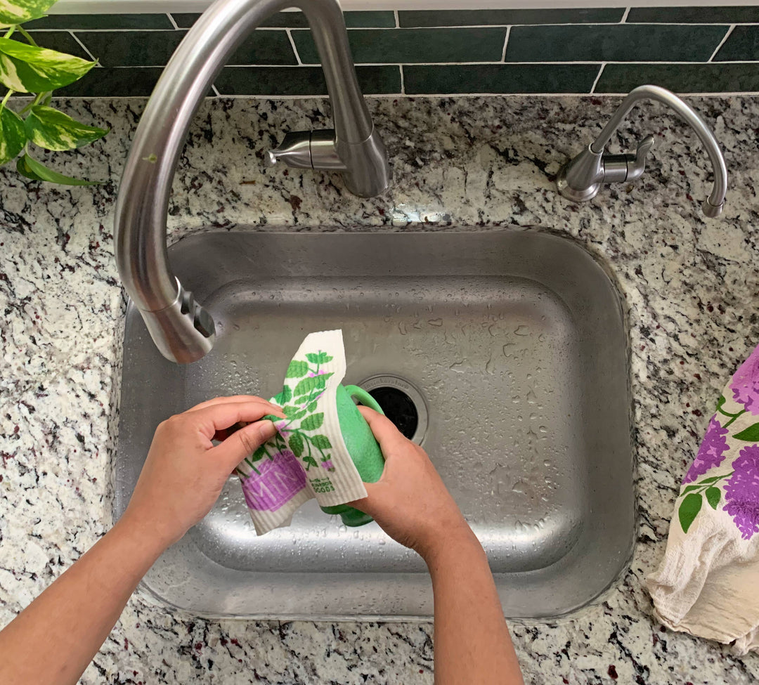 Mint Sponge Cloth