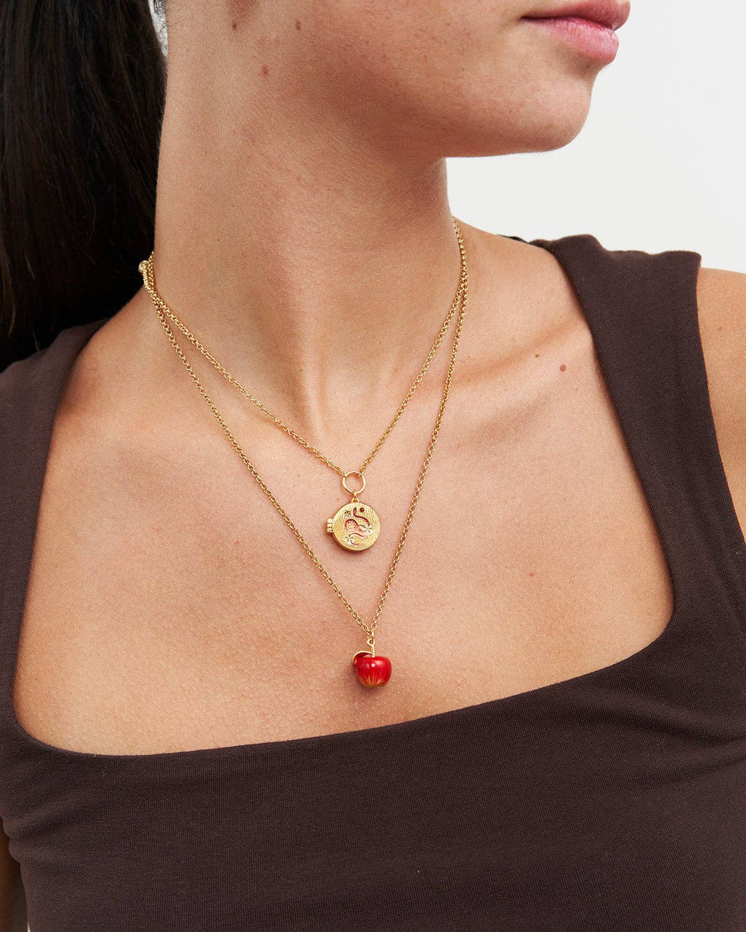 Apple Necklace