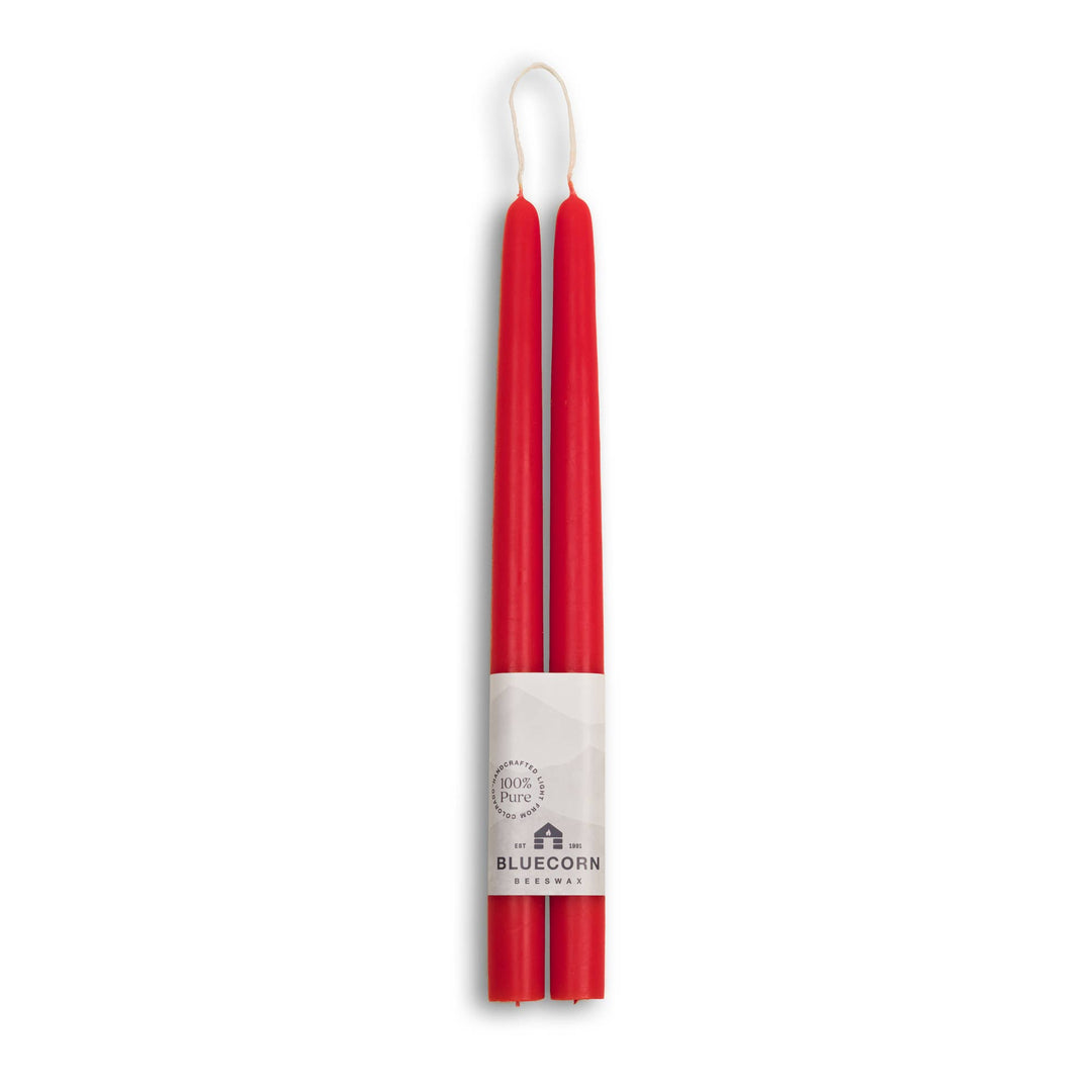 Apricot Beeswax Tapers, 4 Sizes