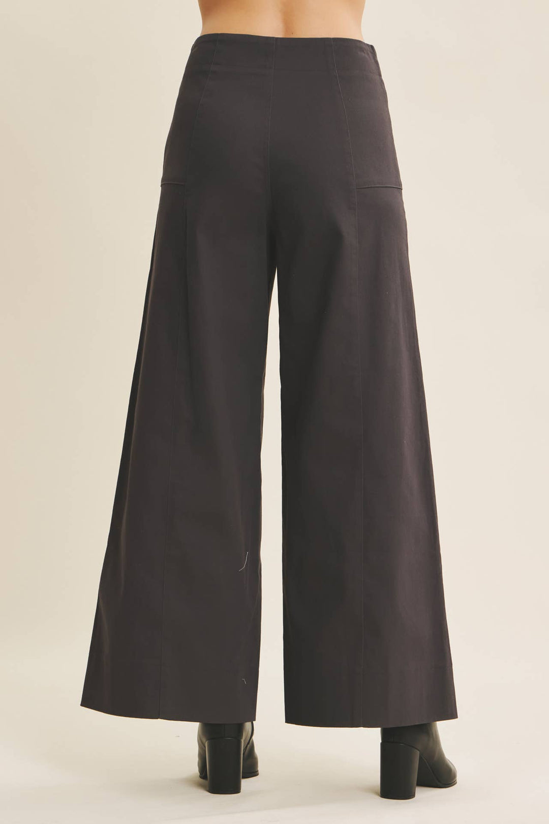 Everyday Essential Stretchy Wide-Leg Pants -2 Colors