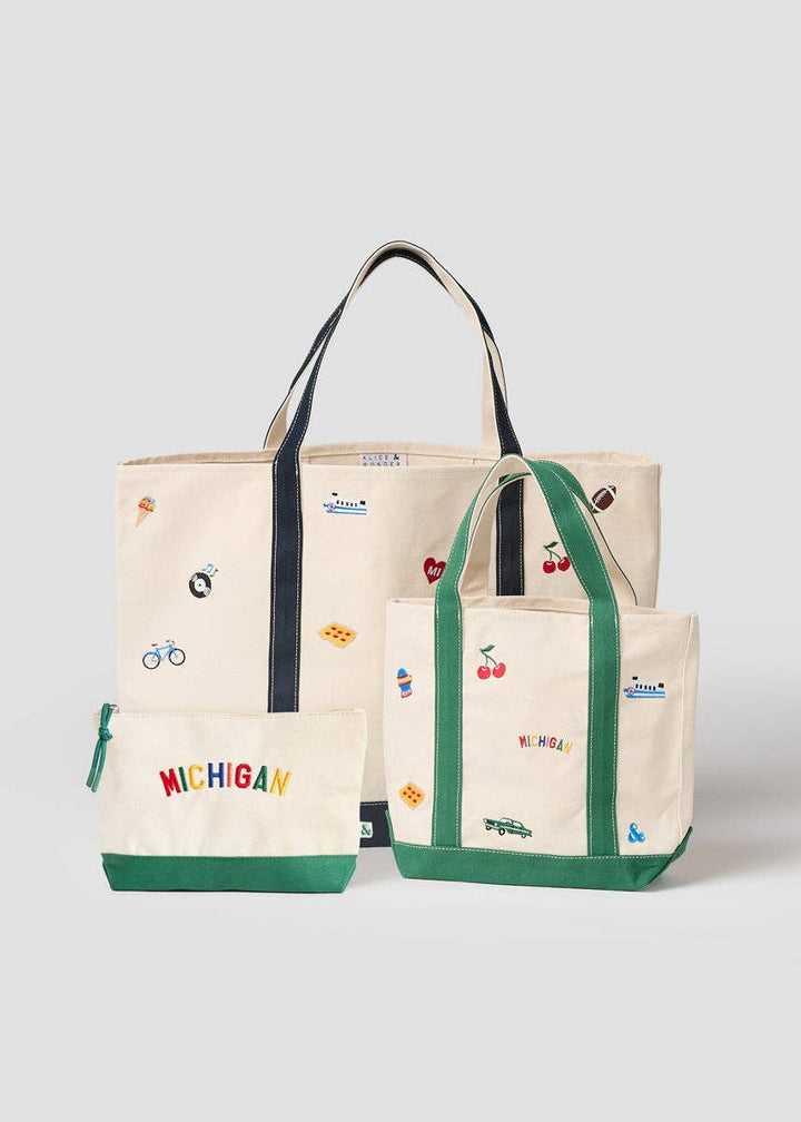 Michigan Icons Pouch