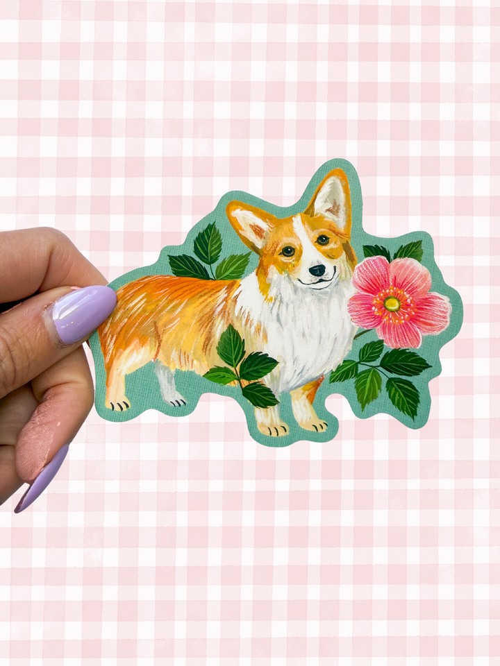 Corgi Sticker