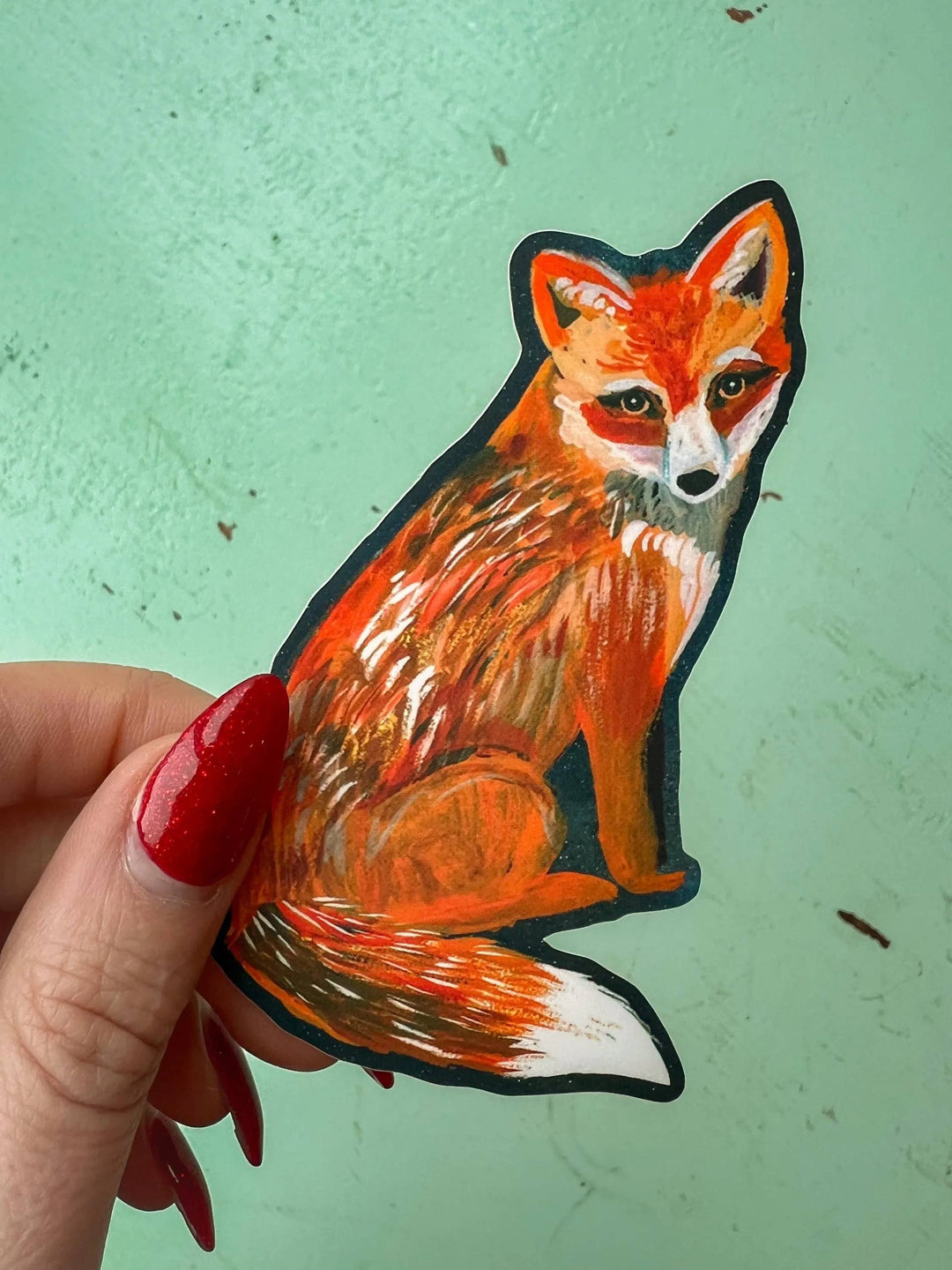 Red Fox Sticker